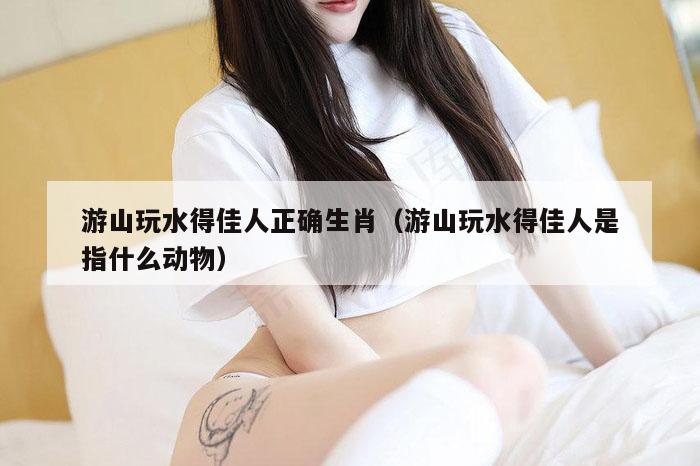 游山玩水得佳人正确生肖（游山玩水得佳人是指什么动物）